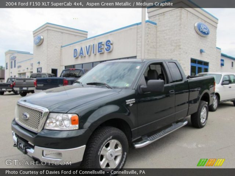 2004 Ford F150 XLT SuperCab 4x4 in Aspen Green Metallic. Click to see ...