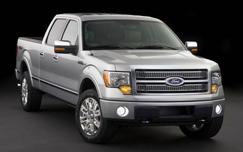 Fords F Series Line Up 2009 Ford F150 Front