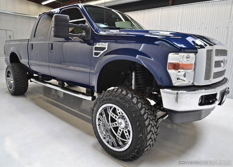 2009 Ford F250 CrewCab Diesel Lifted Truck For Sale