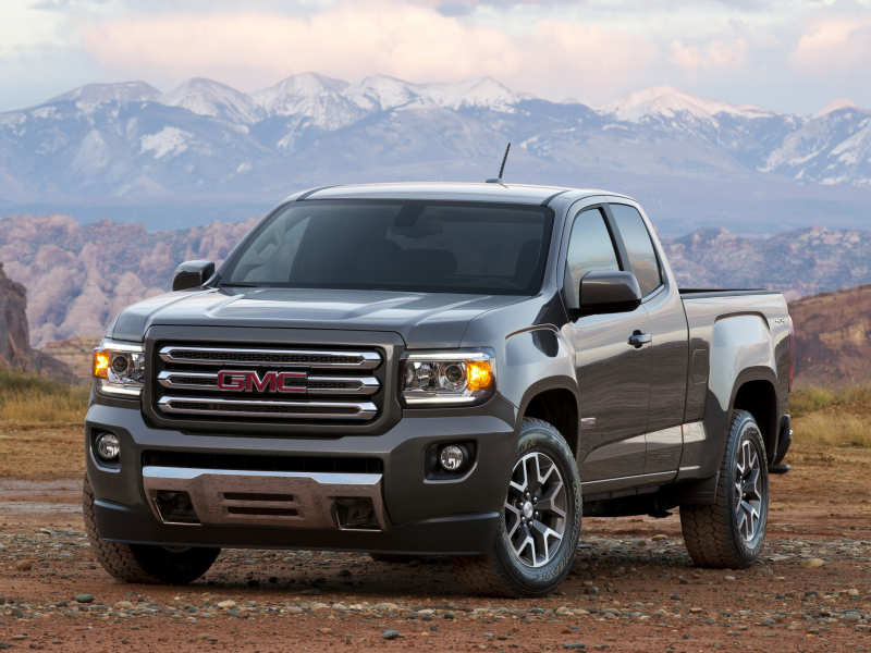 2014 GMC Canyon All Terrain Extended Cab pickup 4x4 g wallpaper ...