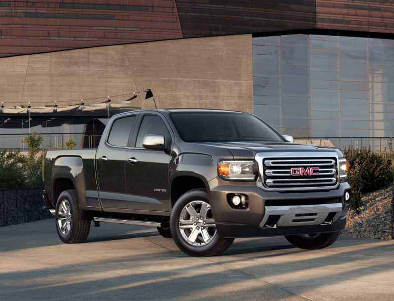 The 2015 Canyon small pickup truck is available with 4G LTE built-in ...