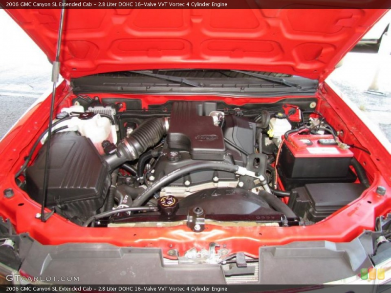 Liter DOHC 16-Valve VVT Vortec 4 Cylinder Engine on the 2006 GMC ...