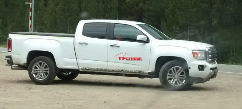2016 GMC Canyon Duramax prototype caught in the wild [Spied]