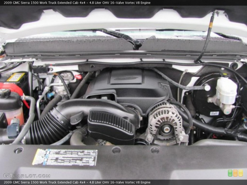 Liter OHV 16-Valve Vortec V8 Engine for the 2009 GMC Sierra 1500 ...
