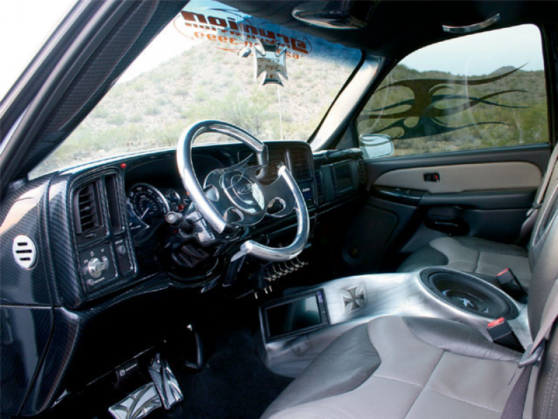2002 Gmc Sierra Custom Interior