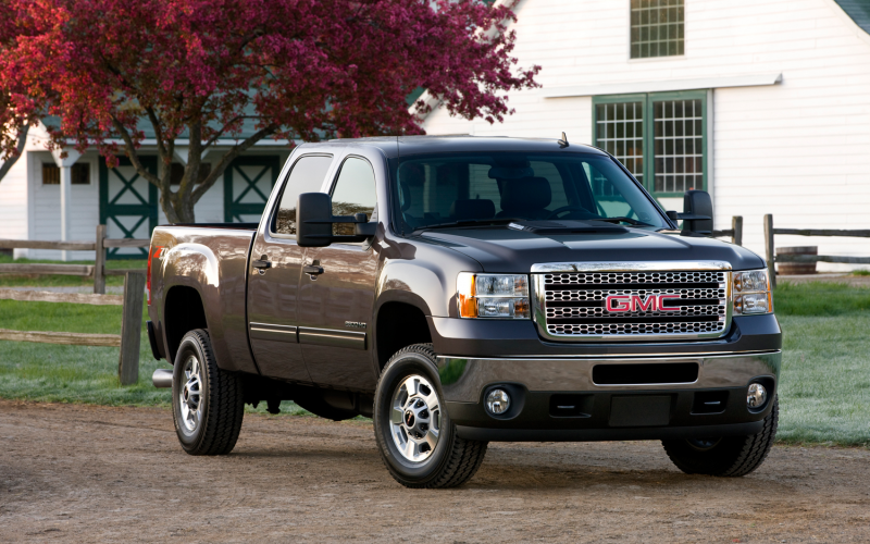 2012 Gmc Sierra 2500 Hd Sle Front Right View