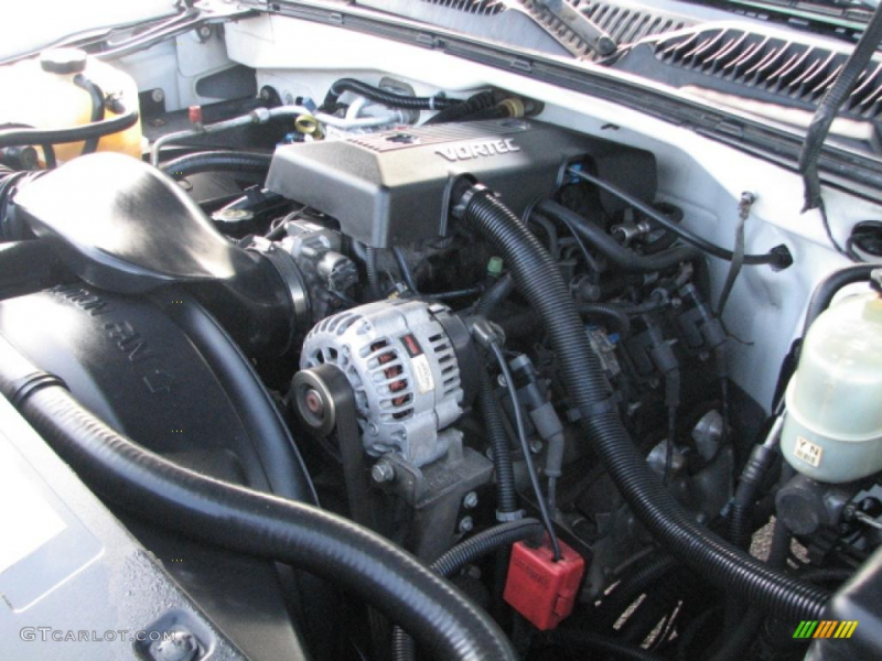 2000 GMC Sierra 2500 SL Regular Cab 6.0 Liter OHV 16-Valve V8 Engine ...