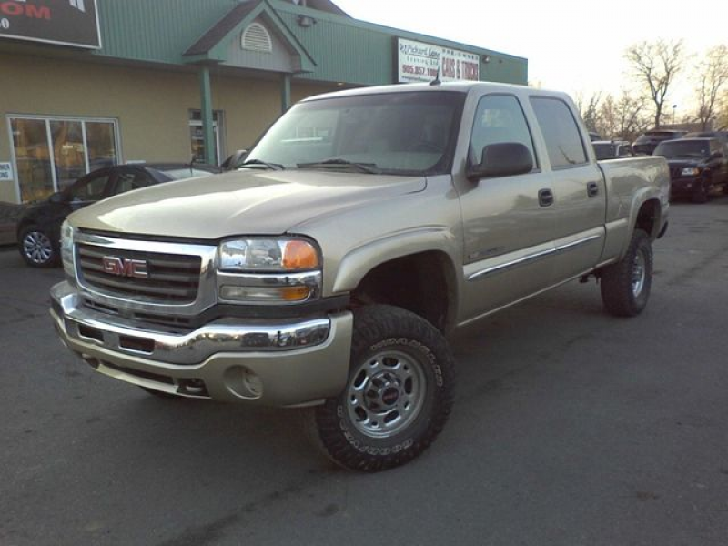 2005 GMC Sierra 2500 LEATHER INT!!! CREW CAB!!! 4WD!!! in Bolton ...
