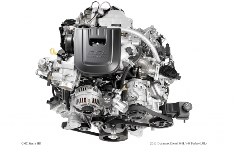2011 Gmc Sierra Hd V8 Diesel Engine