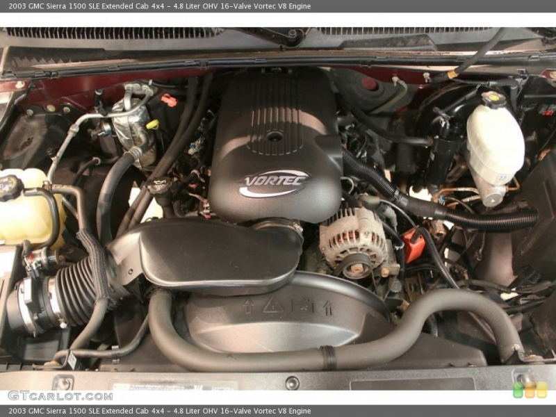 Liter OHV 16-Valve Vortec V8 Engine for the 2003 GMC Sierra 1500 ...