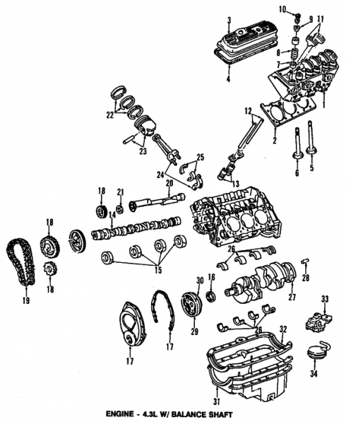 2000 GMC Sonoma Engine Diagram http://www.gmpartsdepartment.com/parts ...