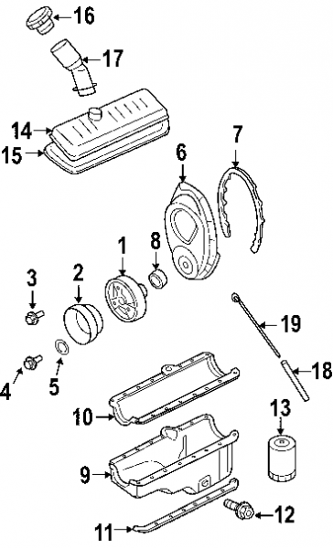 2003 GMC Sonoma Parts Diagram