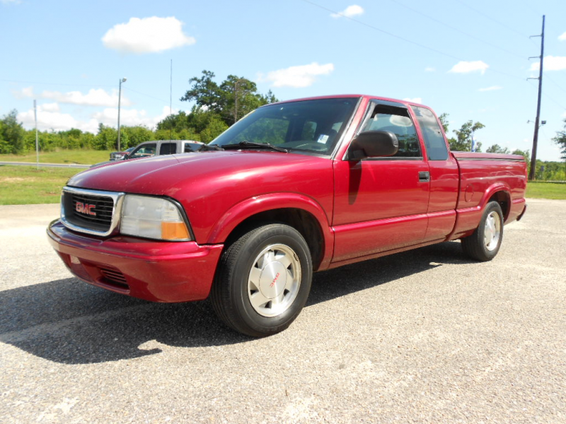03 GMC SONOMA EXT CAB Vehicle Specification