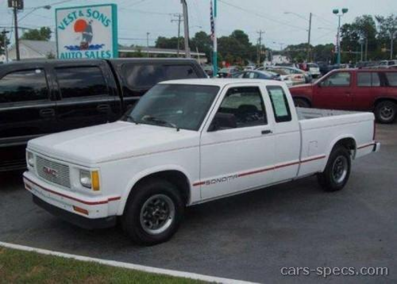 1991 Gmc Sonoma Extended Cab