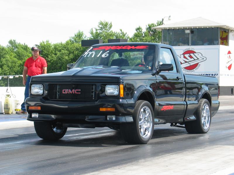 1991 Gmc Syclone Launch At Track Jpg