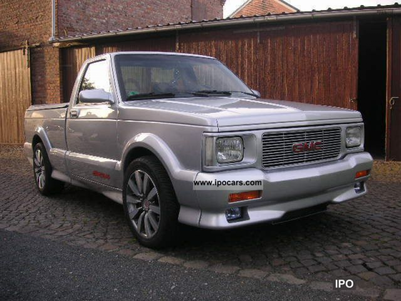1992 GMC Syclone, silvermet., Permanently in Progress Off-road Vehicle ...