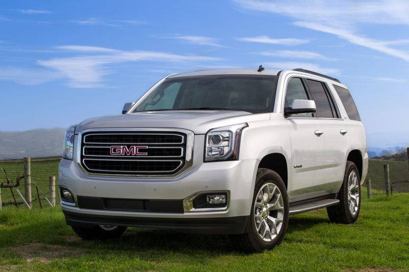 2015 Gmc Yukon Slt Front View 02