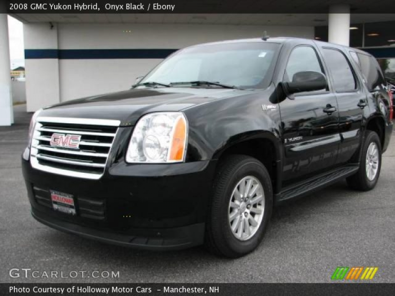 2008 GMC Yukon Hybrid in Onyx Black. Click to see large photo.