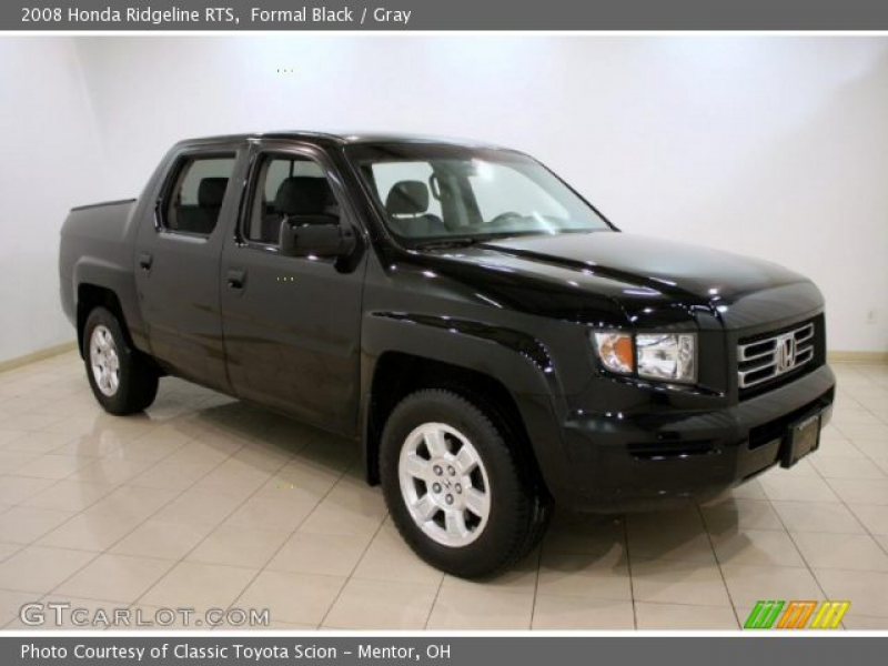 2008 Honda Ridgeline RTS in Formal Black. Click to see large photo.