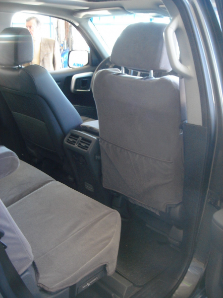 2005-2010 Honda Ridgeline Gray Velour Seat Covers