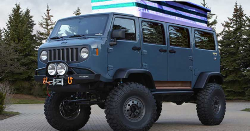 The Jeep Forward Control is a unique utility vehicle that was made ...
