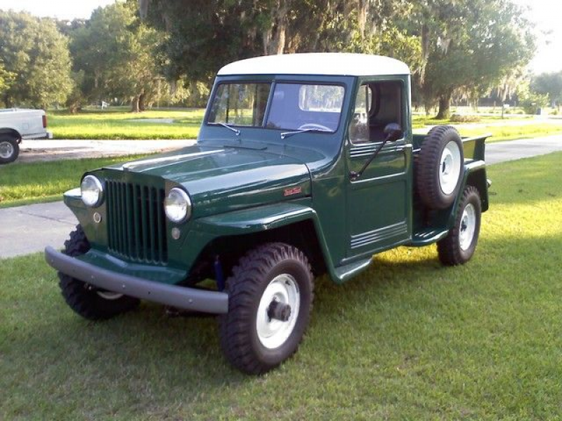 willys truck | 1948 Willys Jeep Pickup project: Willys truck-finished