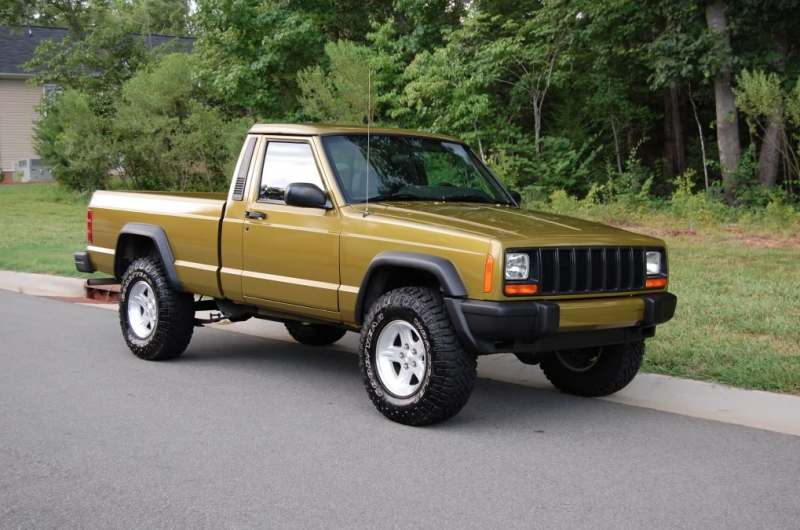 88 Jeep Comanche with '97 XJ front end : Source