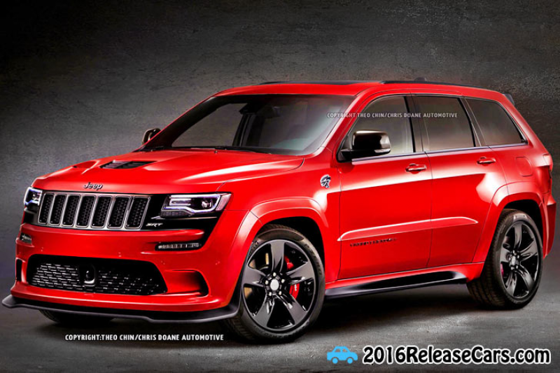 The 2016 Jeep Grand Cherokee SRT Hellcat will come with many design ...