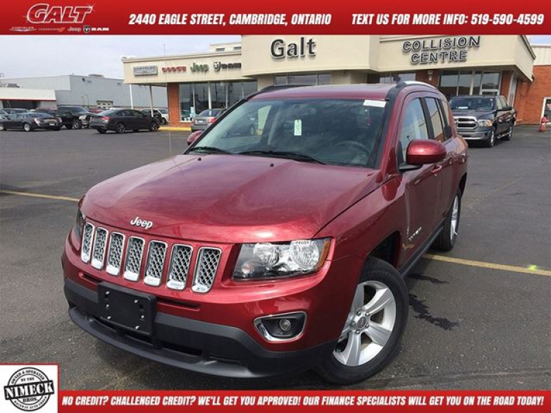 2015 Jeep Compass HIGH ALTITUDE SUNROOF LEATHER BLUETOOTH RE in ...