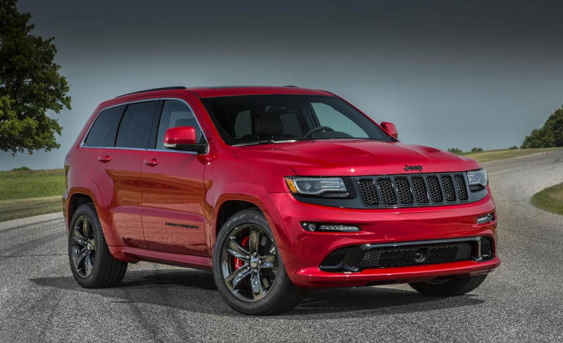 2015 Jeep Grand Cherokee SRT Unveiled with 475-hp