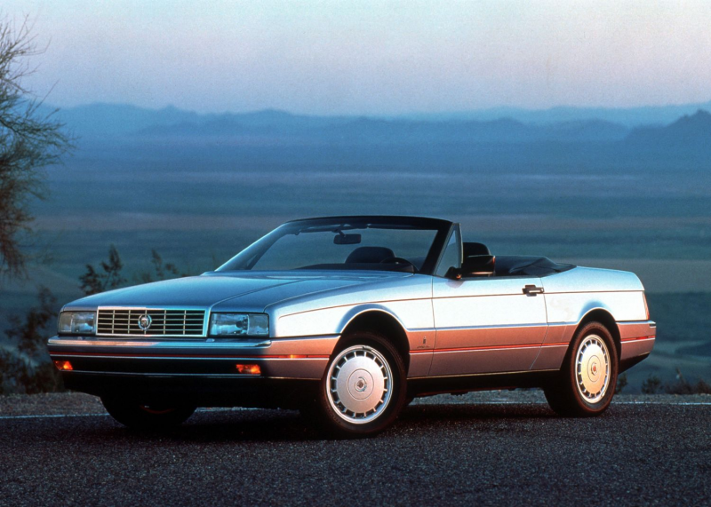 The 1987 Cadillac Allante. Photos courtesy General Motors.