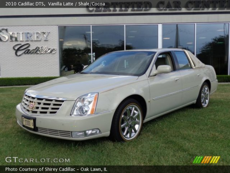 2010 Cadillac DTS in Vanilla Latte. Click to see large photo.
