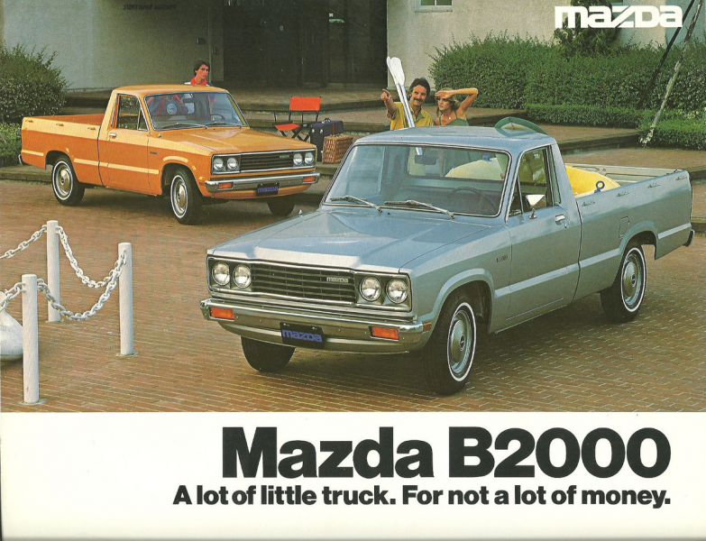 1979 MAZDA B2000 PICKUP Truck Brochure / CatalogB 2000, Pick Up, Long
