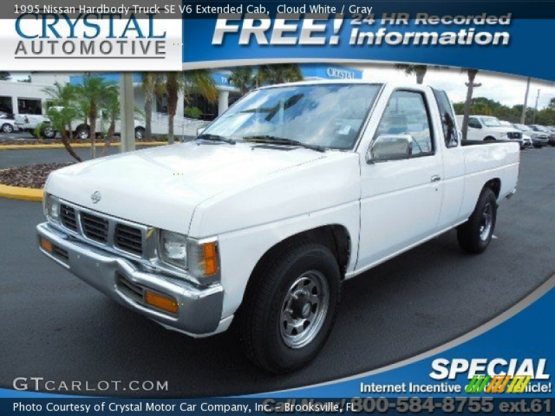 1995 Nissan Hardbody Truck SE V6 Extended Cab in Cloud White. Click to ...