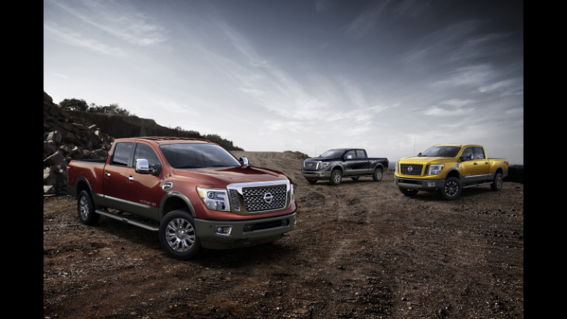 ... full-size pickup truck battlefield with powerful new Nissan TITAN