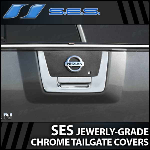 Details about 2004-2012 Nissan Titan SES Chrome Tailgate Handle Cover