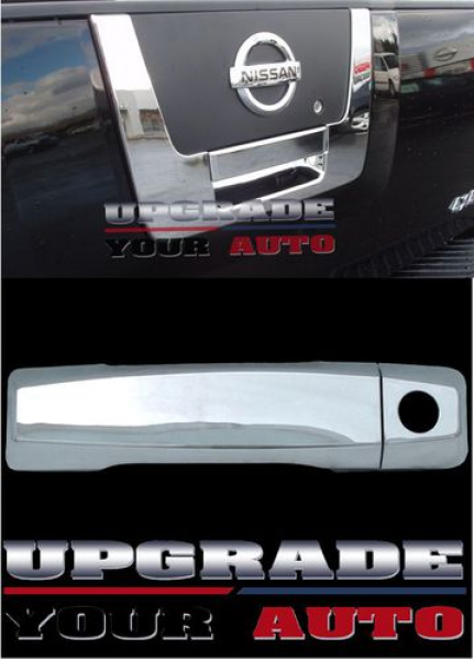 2004-2012 Nissan Titan Truck "Chrome Handles" & "Chrome Tailgate" Kit