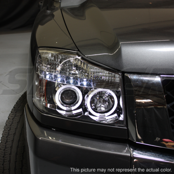 Nissan Titan 04-12 / Nissan Armada Halo LED Projector Headlights ...