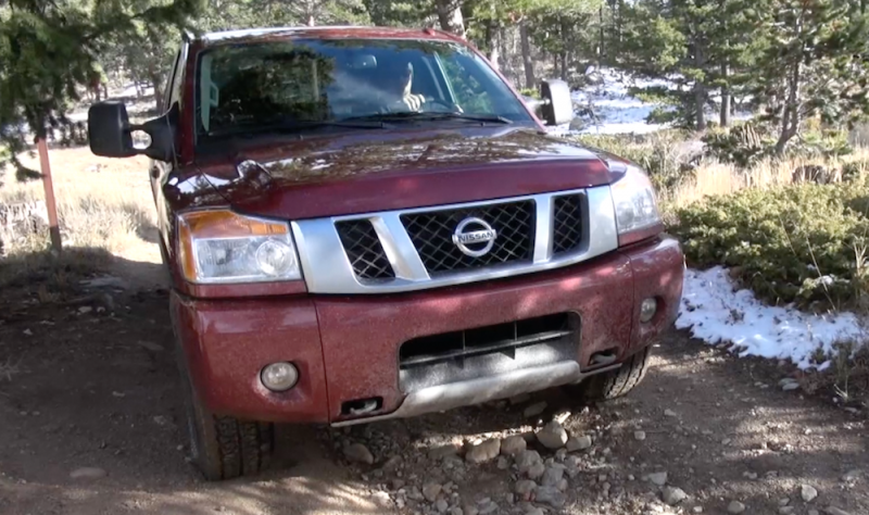 2014 Nissan Titan PRO 4X Off-Road Drive and Review
