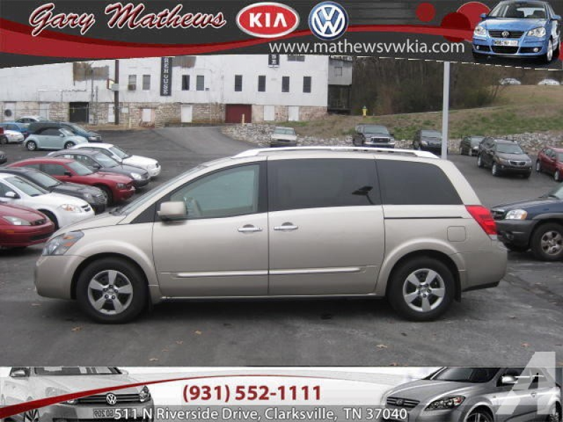 2007 Nissan Quest 3.5 S for sale in Clarksville, Tennessee