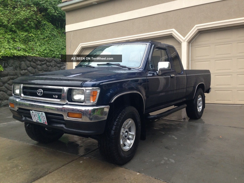 1994 Toyota Pickup Sr5 4x4 Extra Cab, 3. 0 V6 Automatic, 2nd Owner ...