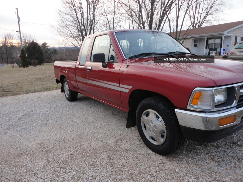1994 Toyota Extra Cab Truck 2wd 4 Cylinder 5 Speed Pre Tacoma Hilux ...