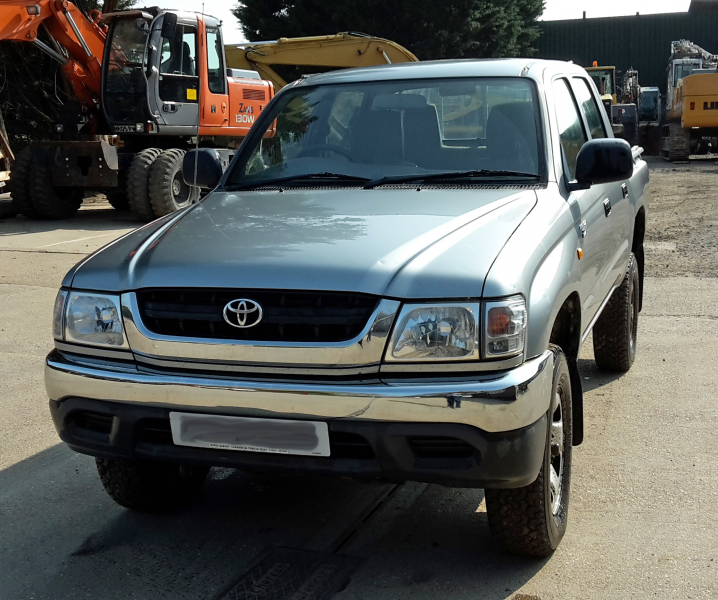 This Toyota Hilux D4D (diesel, four wheel drive) is an ideal pick-up ...