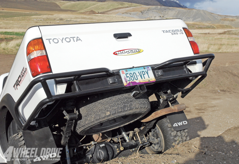 2001 Toyota Tacoma All Pro Tubular Rear Bumper