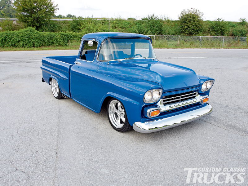 1958 Chevy Apache Pickup Truck Aftermarket Front Grill