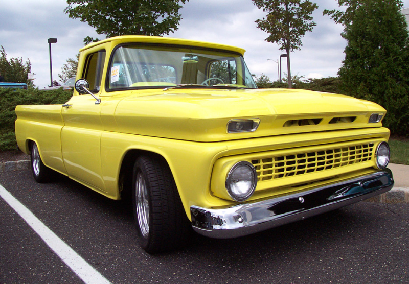 1963 Chevrolet Pickup Yellow