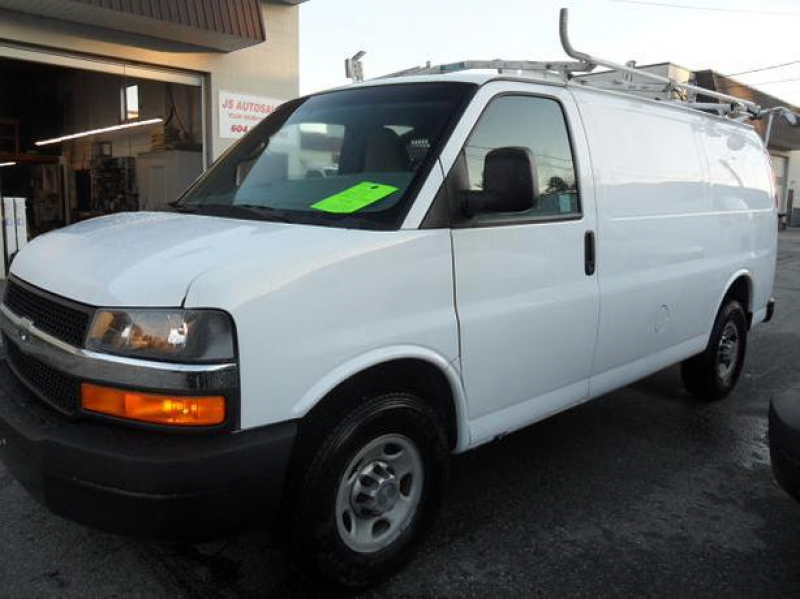 2010 Chevrolet Express 2500 Cargo van comes equipped with Ladder Racks ...