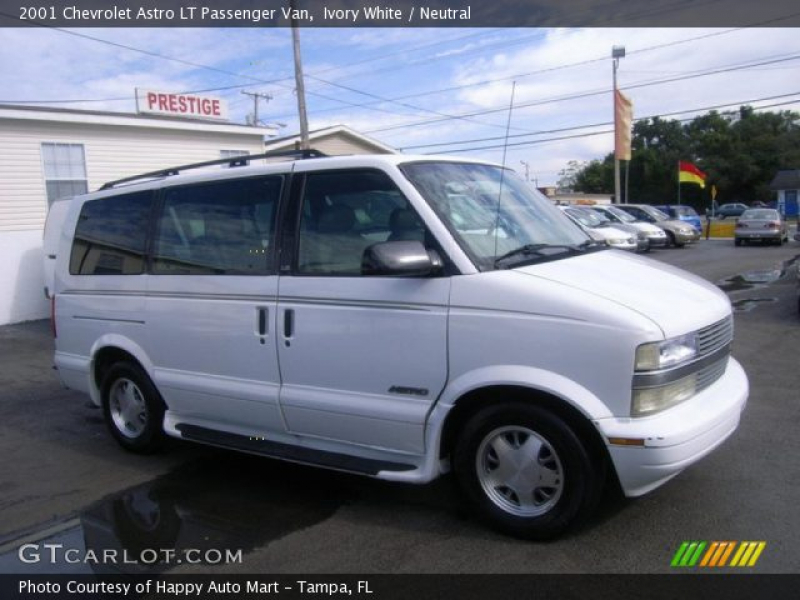 2001 Chevrolet Astro LT Passenger Van in Ivory White. Click to see ...