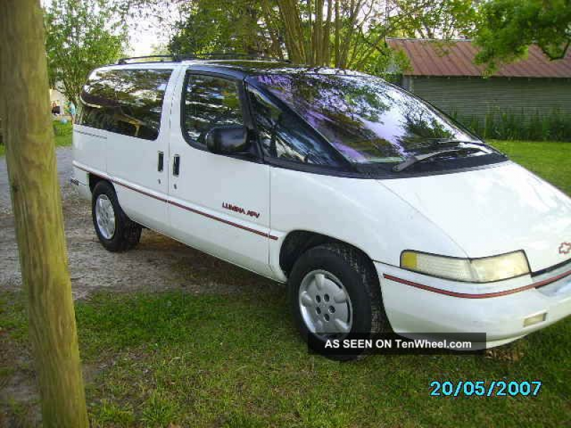 1992 Chevrolet Chevy Lumina Apv (all Purpose Vehicle) Minivan Mini Van ...