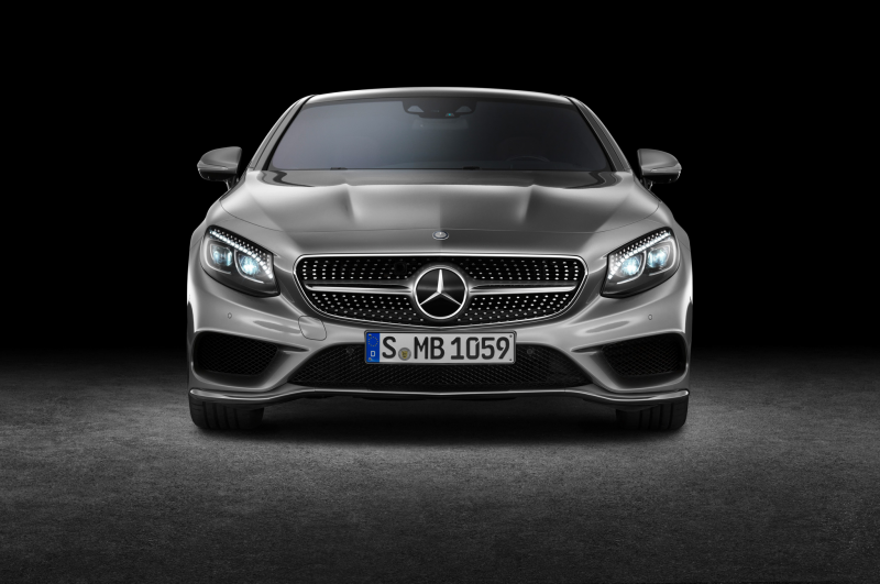 2015 Mercedes Benz S Class Coupe Front View Studio